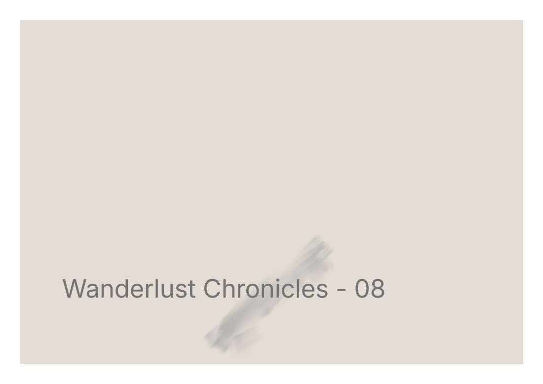 Wanderlust Chronicles - 08